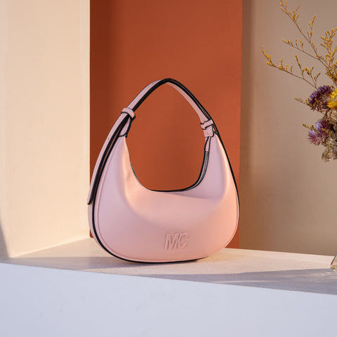 MC-427   Milan Chiva Crescent Bag/Shoulder Bag - Pink