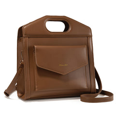 MC-537 Milan Chiva Top Handle Carry Tote/Crossbody