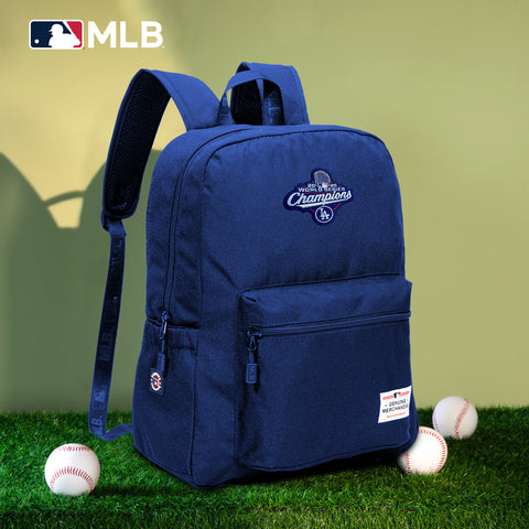 MLB-111  Los Angeles Dodgers 2025 World Series Champions Laptop Backpack -Navy
