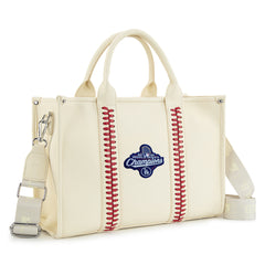 MLB-115  Los Angeles Dodgers 2025 World Series Champions Whipstitch Tote/Crossbody -Black