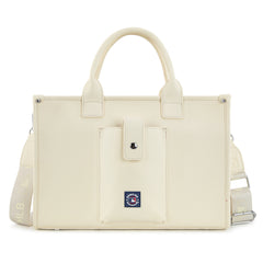 MLB-115  Los Angeles Dodgers 2025 World Series Champions Whipstitch Tote/Crossbody -Black