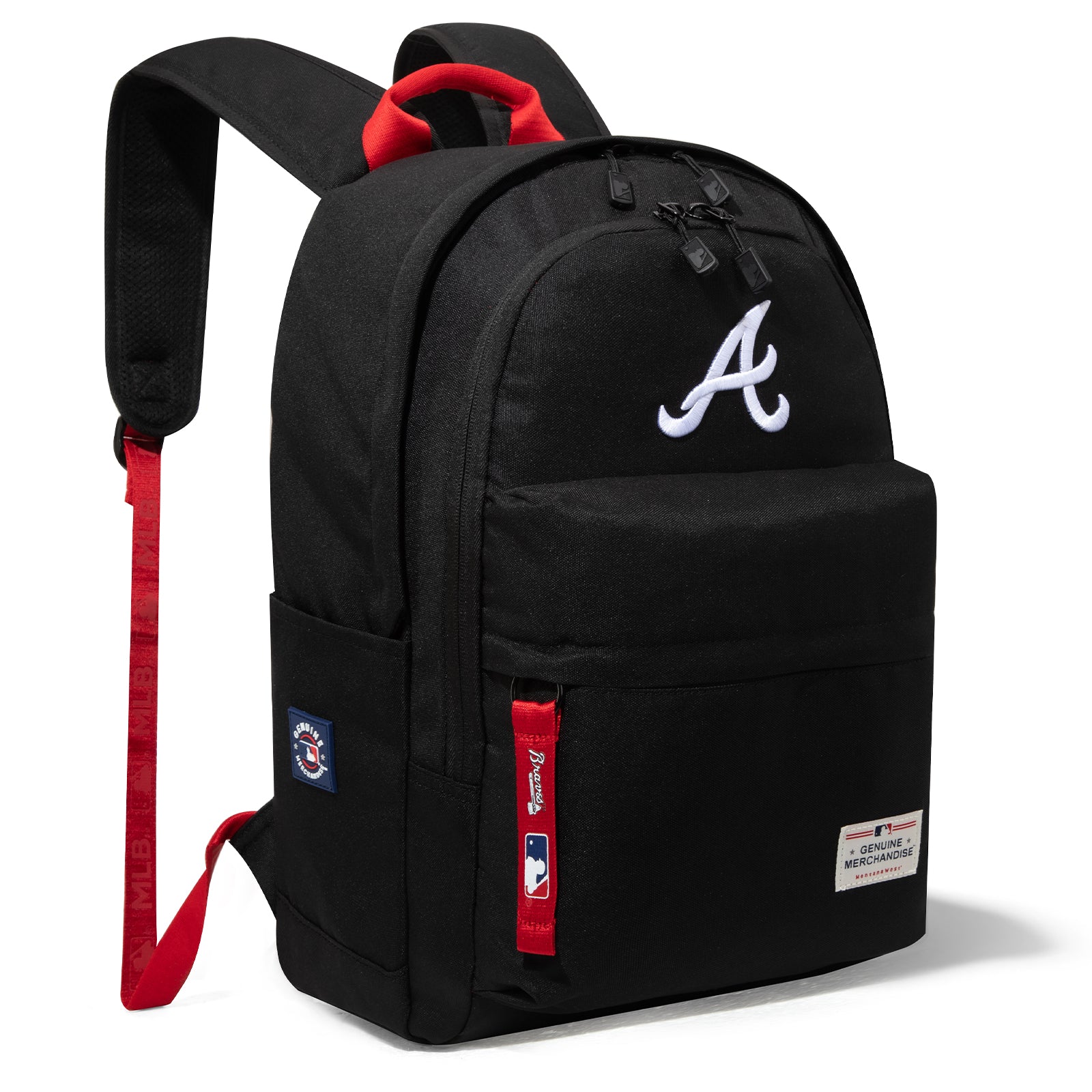 atlanta braves kids backpack MLB-AB55-355 MLB Atlanta Braves Laptop Backpack – MONTANA WEST U.S.A