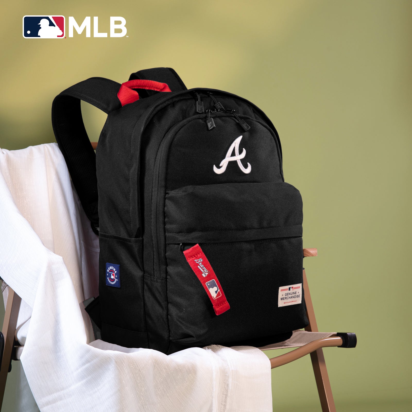 herschel atlanta braves backpack MLB-AB55-355 MLB Atlanta Braves Laptop Backpack – MONTANA WEST U.S.A