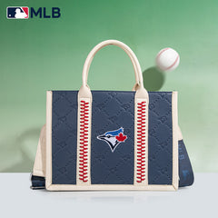 MLB-BJ100  MLB Toronto Blue Jays Team Whipstitch Tote/Crossbody