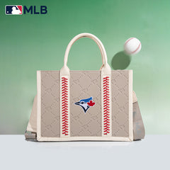 MLB-BJ100  MLB Toronto Blue Jays Team Whipstitch Tote/Crossbody