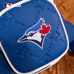 MLB-BJ25-325  MLB Toronto Blue Jays Crossbody Bag-Blue