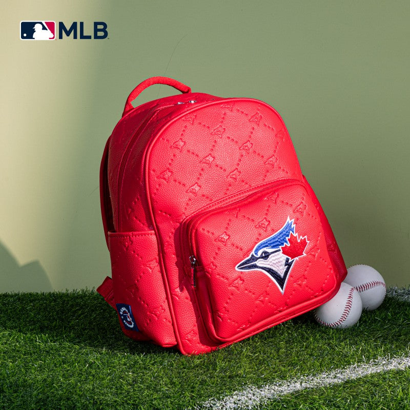 blue jays herschel backpack MLB Toronto with Embossed Pattern access drawstring closure. All Blue Jays Tagged