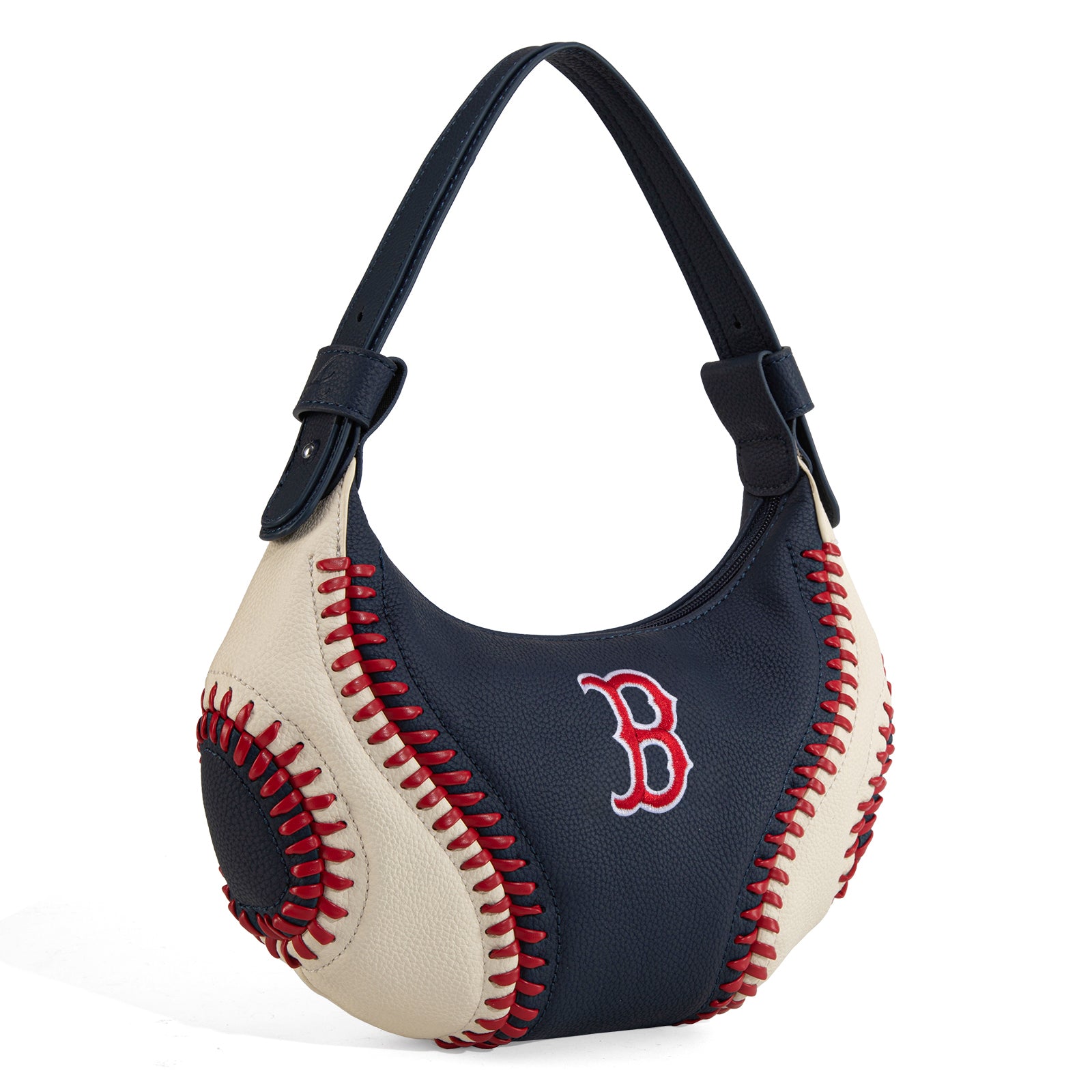 MLB-BR101 MLB Boston Red Sox Team Hobo Bag/Shoulder Bag