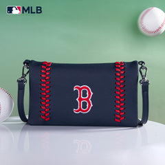MLB-BR106  MLB Boston Red Sox Team Bi-Fold Clutch/Crossbody