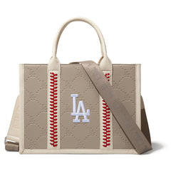 MLB-LA100-100  MLB Los Angeles Dodgers Team Whipstitch Tote/Crossbody