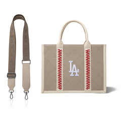 MLB-LA100-100  MLB Los Angeles Dodgers Team Whipstitch Tote/Crossbody