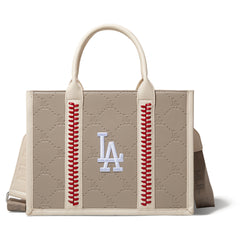 MLB-LA100-100  MLB Los Angeles Dodgers Team Whipstitch Tote/Crossbody