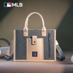 MLB-LA100-100  MLB Los Angeles Dodgers Team Whipstitch Tote/Crossbody