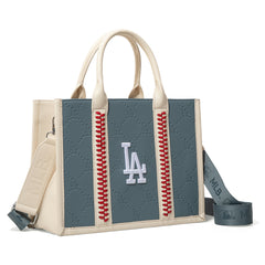 MLB-LA100-100  MLB Los Angeles Dodgers Team Whipstitch Tote/Crossbody