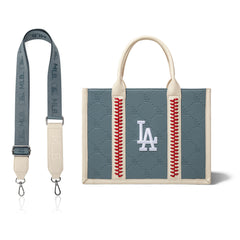 MLB-LA100-100  MLB Los Angeles Dodgers Team Whipstitch Tote/Crossbody