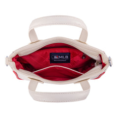 MLB-LAA103 MLB Los Angeles Angels Team Tote/Crossbody with Baseball Coin Pouch