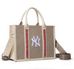 MLB-NY100-100   MLB New York Yankees Team Whipstitch Tote/Crossbody