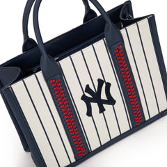 MLB-NY100-100   MLB New York Yankees Team Whipstitch Tote/Crossbody