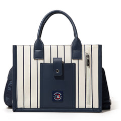 MLB-NY100-100   MLB New York Yankees Team Whipstitch Tote/Crossbody