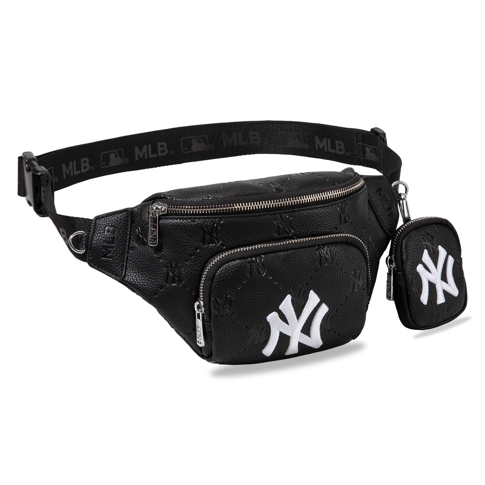 MLB-NY20-320 MLB New York Yankees Team Fanny Pack Belt Sling Bag