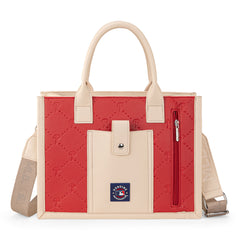 MLB-PP100-100  MLB Philadelphia Phillies  Team Whipstitch Tote/Crossbody