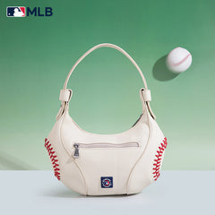 MLB-PP101  MLB Philadelphia Phillies Team Whipstitch Hobo Bag/Shoulder Bag