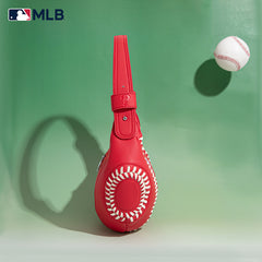 MLB-PP101  MLB Philadelphia Phillies Team Whipstitch Hobo Bag/Shoulder Bag