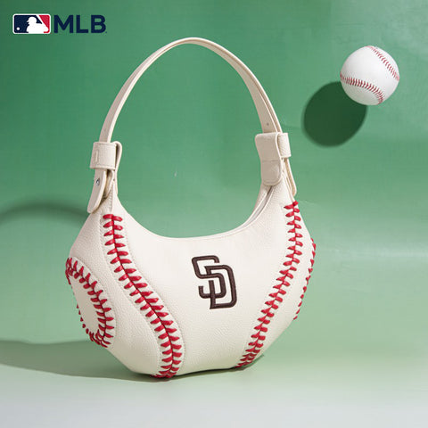 MLB-SD101  MLB San Diego Padres Team Hobo Bag/Shoulder Bag