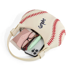 MLB-SX101  MLB Chicago White Sox Team  Hobo Bag/Shoulder Bag