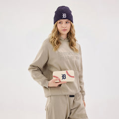 MLB-TG112   MLB Detroit Tigers Zip Wallet Baseball Stitch Detail