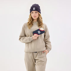 MLB-TG112   MLB Detroit Tigers Zip Wallet Baseball Stitch Detail