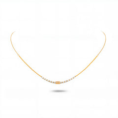 WNS-1079  Wrangler Western 14K Chain Boho Necklace Retro Pendant