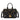 MW-HB-1380-6660-BK Montana West Western Horse Charm Satchel Crossbody Bag - Black