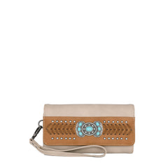 MW1112-W002 Montana West Concho Collection Wallet