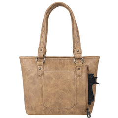 MW1124G-8317 Montana West Whipstitch Collection Concealed Carry Tote