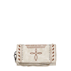 MW1124-W002 Montana West Whipstitch Collection Wallet