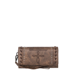 MW1124-W002 Montana West Whipstitch Collection Wallet