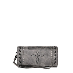 MW1124-W002 Montana West Whipstitch Collection Wallet