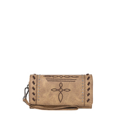 MW1124-W002 Montana West Whipstitch Collection Wallet