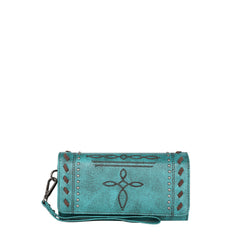 MW1124-W002 Montana West Whipstitch Collection Wallet