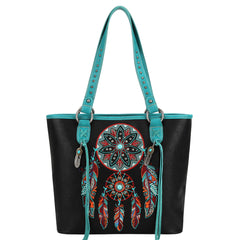 MW1241G-8317  Montana West Dream Catcher Collection Concealed Carry Tote