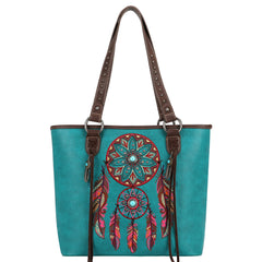 MW1241G-8317  Montana West Dream Catcher Collection Concealed Carry Tote