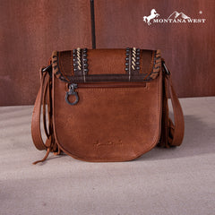 MW1256-8360 Montana West Tooled Collection Concealed Carry Crossbody