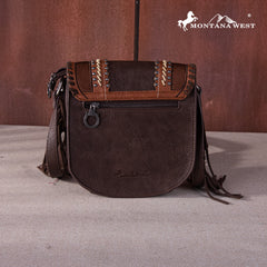 MW1256-8360 Montana West Tooled Collection Concealed Carry Crossbody