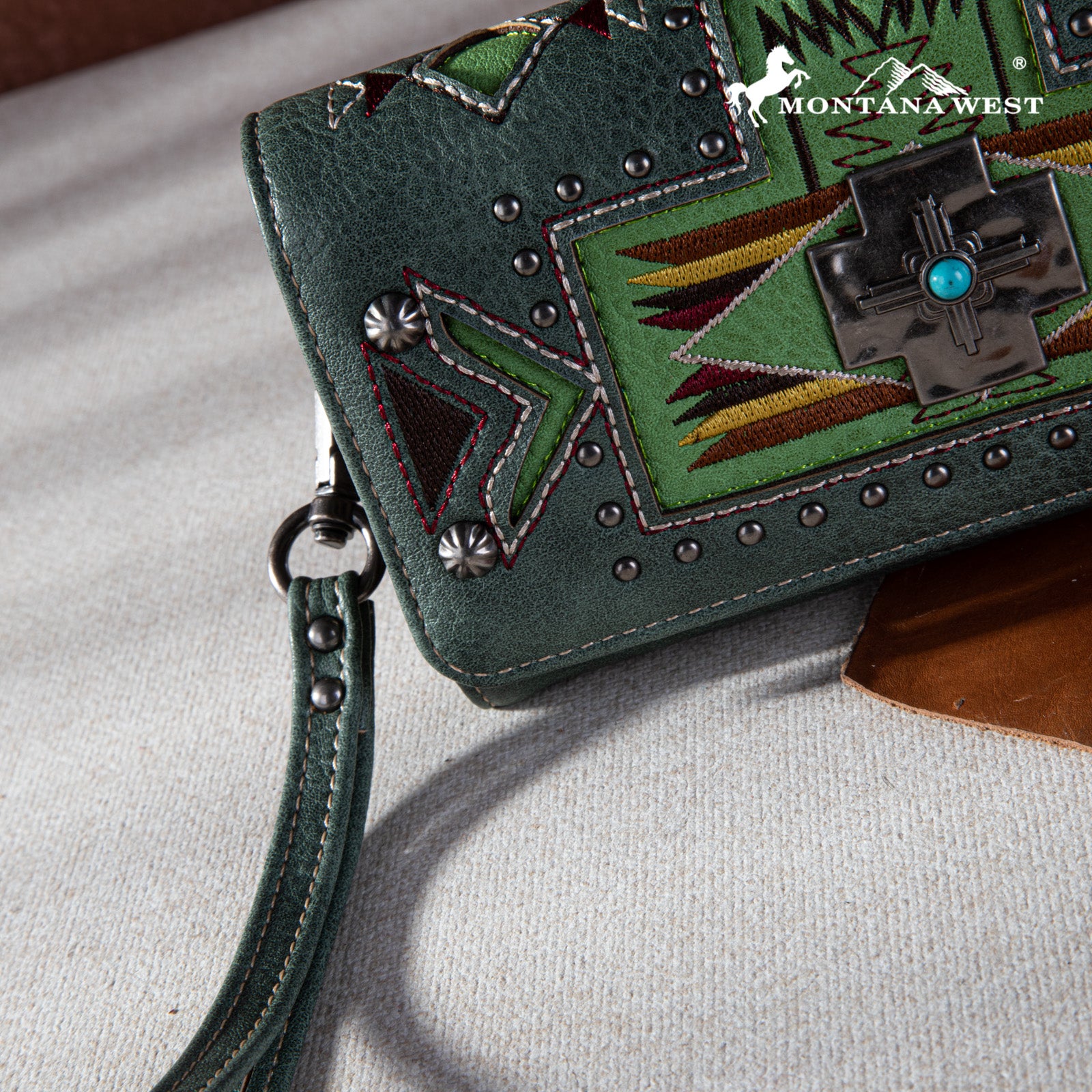 MW1261 W002 Montana West Concho Collection Wallet MONTANA WEST U S A Mw1261 w002 montana west concho collection wallet montana west u s a