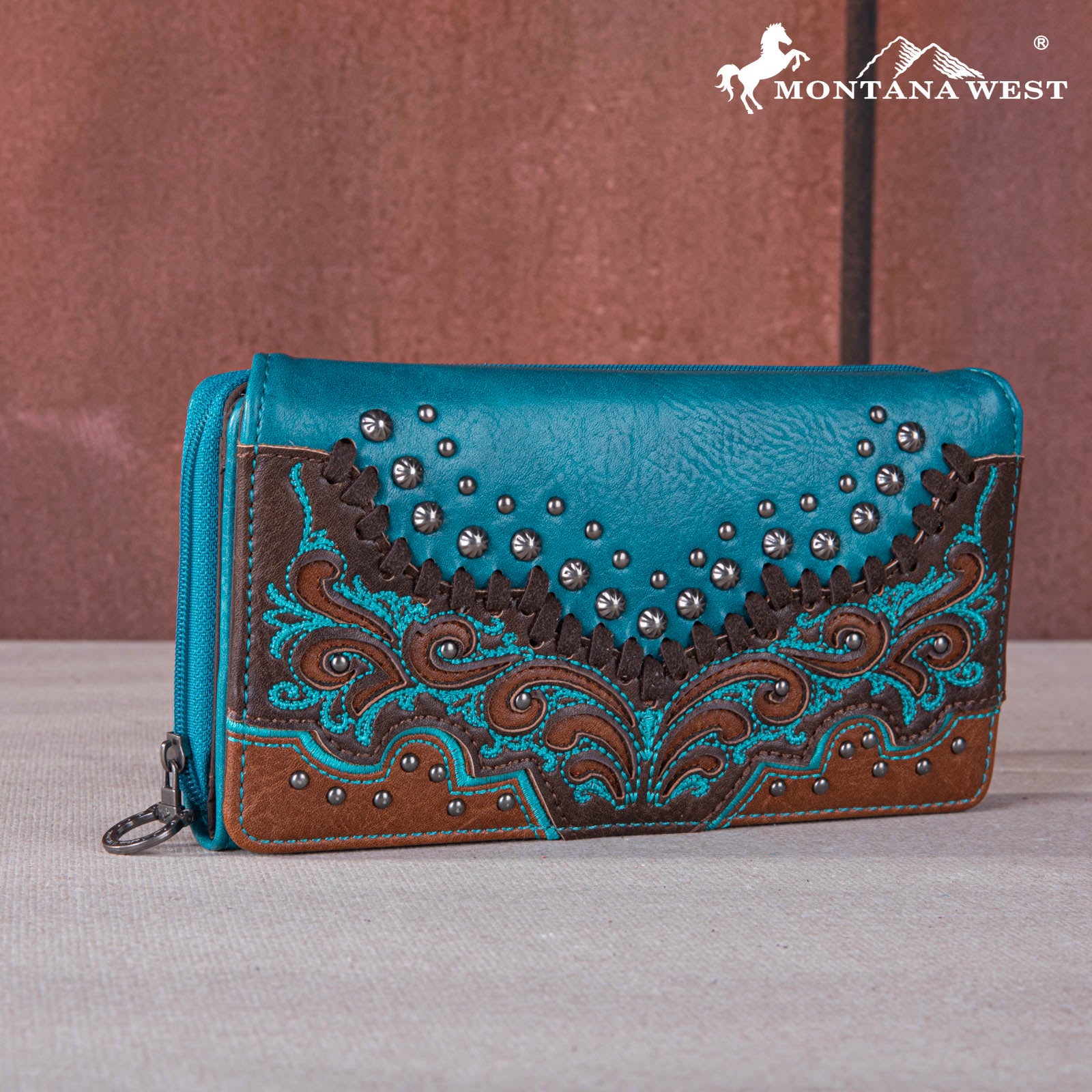 MW1269-W010 Montana West Embroidered Scroll Cut-out Collection 