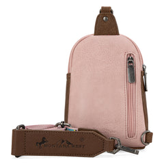 MW1278-2101 Montana West Embroidered  Collection Sling Bag