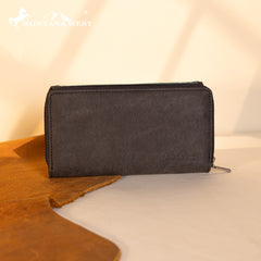 MW1279-W010 Montana West Embroidered Collection Wallet