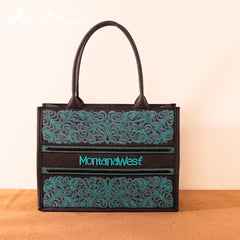 MW1279G-8119  Montana West Embroidered Collection Concealed Carry Tote