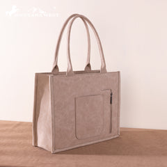 MW1279G-8119  Montana West Embroidered Collection Concealed Carry Tote